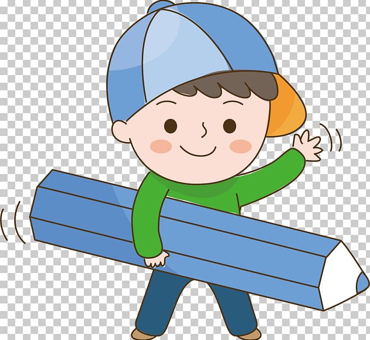 Child Pencil Cartoon PNG, Clipart, Adobe Illustrator, Area, Baby Boy, Blue, Boy Free PNG Download