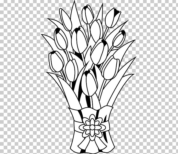 Flower Bouquet Floral Design PNG, Clipart, Black, Black And White, Bouquet Cliparts, Branch, Drawing Free PNG Download