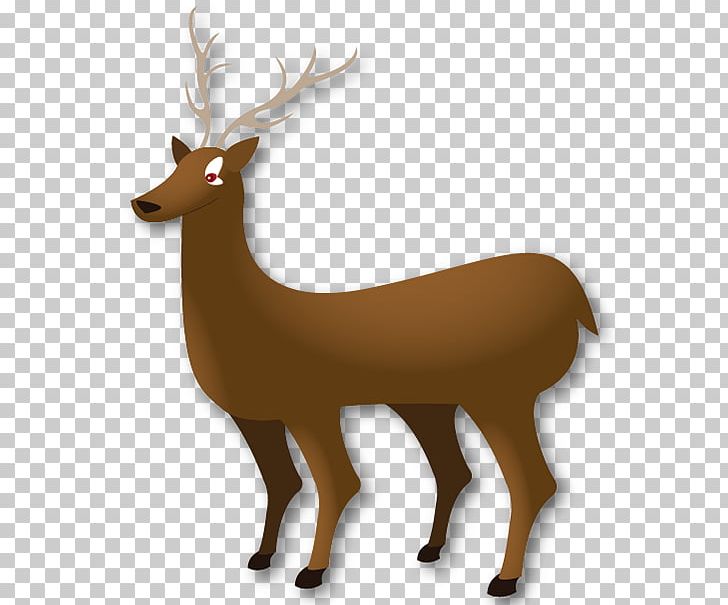 Reindeer Elk Antler Wildlife Terrestrial Animal PNG, Clipart, Animal, Antler, Cartoon, Deer, Elk Free PNG Download