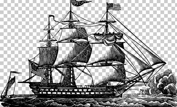 USS Constitution Sailing Ship PNG, Clipart, Brig, Caravel, Carrack, Naval Architecture, Naval Ship Free PNG Download