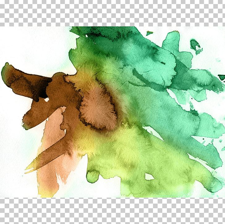 Watercolor Painting Paper Pastel Work Of Art PNG, Clipart, Art, Blue, Canvas, Green, Leaf Free PNG Download