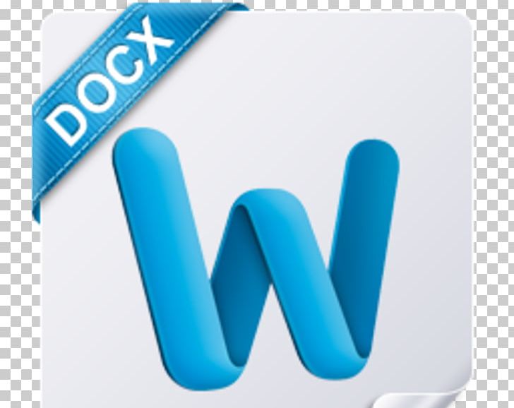 DOCX Computer Icons PNG, Clipart, Aqua, Audio Video Interleave, Blue, Bmp File Format, Brand Free PNG Download
