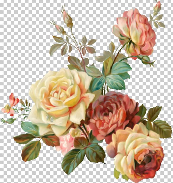 Flower Garden Roses Vintage Clothing Paper Shabby Chic PNG, Clipart, Artificial Flower, Christie Repasy, Cut Flowers, Decoupage, Floral Design Free PNG Download