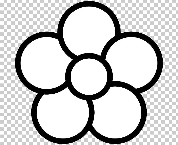 Petal Flower Computer Icons PNG, Clipart, Area, Black And White, Circle, Coloring Book, Computer Icons Free PNG Download