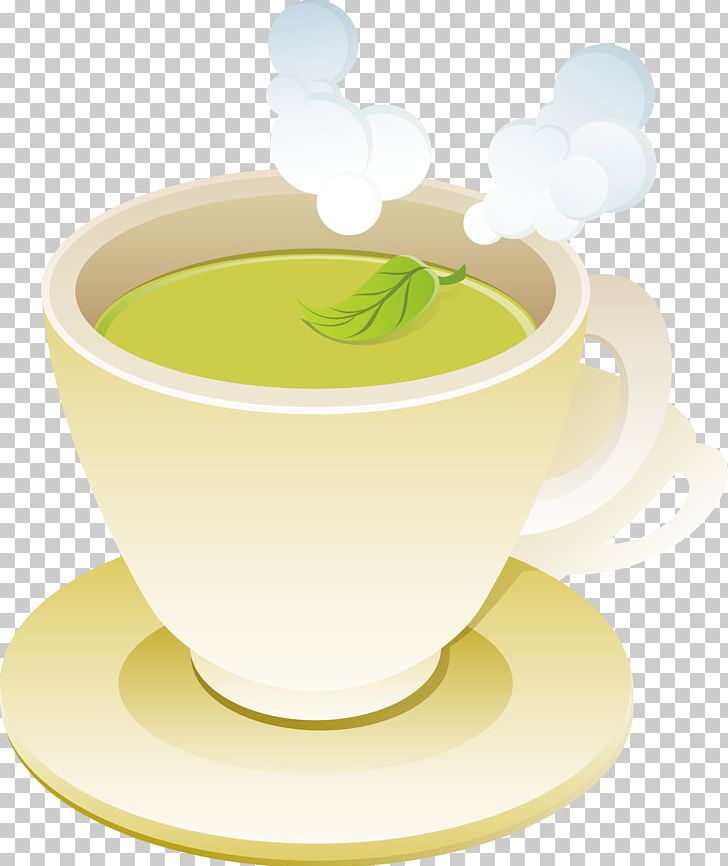Green Tea Coffee Cup PNG, Clipart, Art, Background Green, Cartoon, Coffee, Computer Graphics Free PNG Download