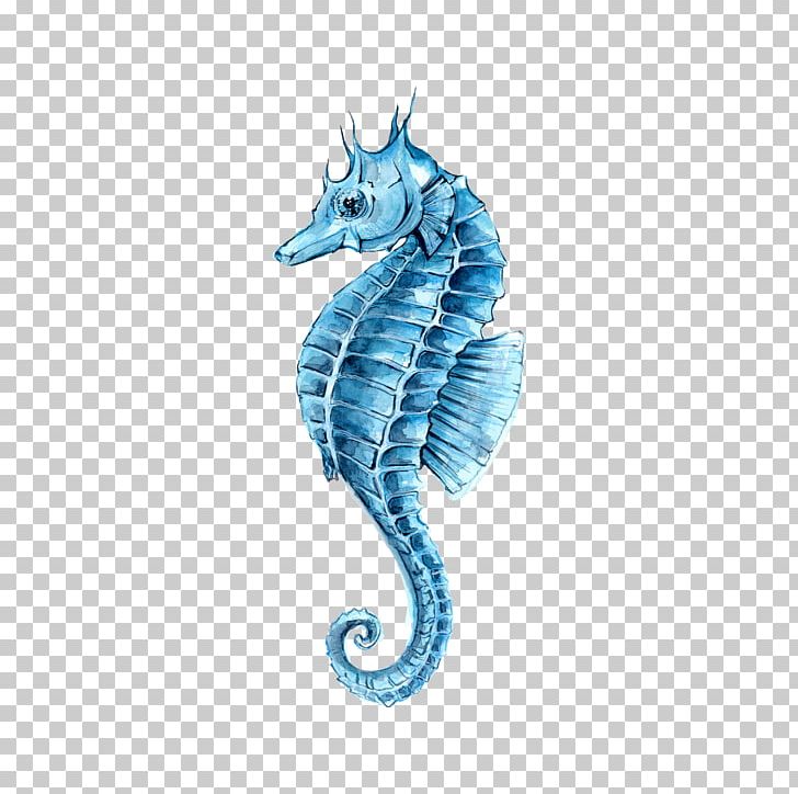 Drawing Watercolor Painting Seahorse PNG, Clipart, Animals, Aqua, Art, Background Green, Cute Free PNG Download