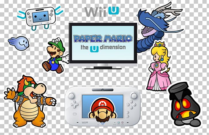 Wii U Paper Mario: The Thousand-Year Door Super Paper Mario PNG, Clipart, Cartoon, Luigi, Mario, Mario Series, Media Free PNG Download