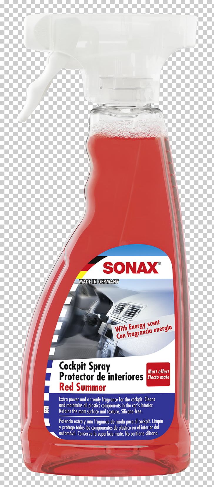 Car Red Summer Sonax Plastic Glass PNG, Clipart, Bottle, Car, Cleaning, Cockpit, Dust Free PNG Download