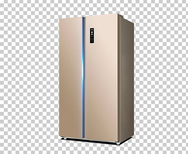 Refrigerator Home Appliance Congelador PNG, Clipart, Computer, Double, Electrical Appliances, Electronics, Gold Free PNG Download