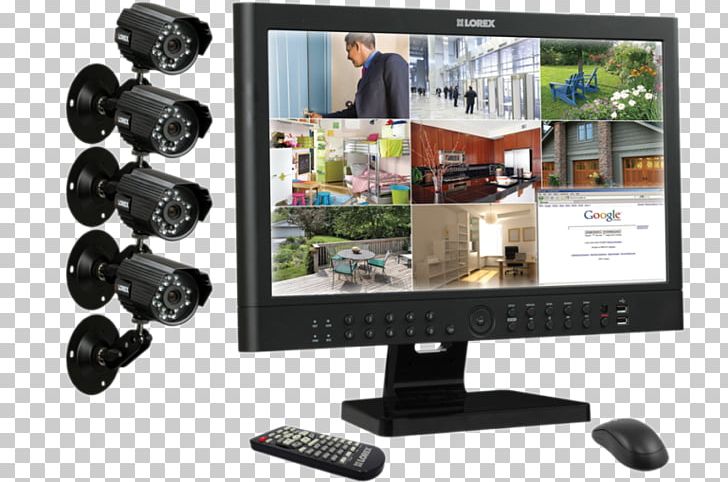 Wireless Security Camera Closed-circuit Television Surveillance Digital Video Recorders PNG, Clipart, Camera, Closedcircuit Television, Computer Monitor, Computer Monitor Accessory, Computer Monitors Free PNG Download
