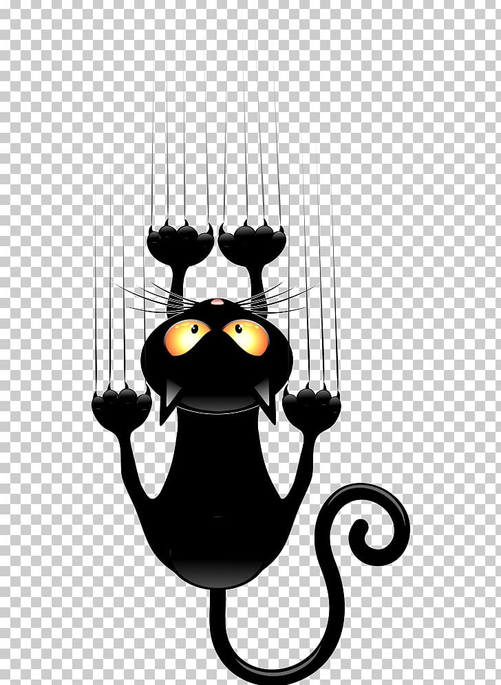 Black Cat Kitten Cartoon PNG, Clipart, Animal, Animal Illustration, Animals, Cartoon Animals, Cat Like Mammal Free PNG Download