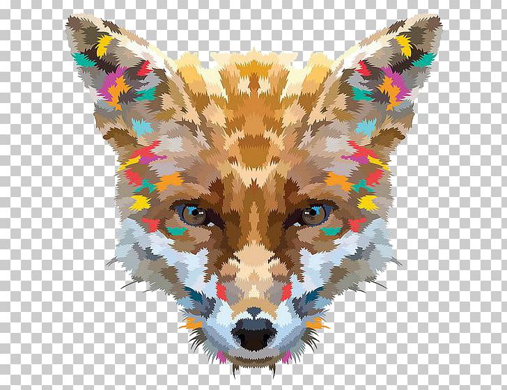 Fox Cross-stitch Dog Pattern PNG, Clipart, Animal, Animals, Art, Carnivoran, Colorful Background Free PNG Download