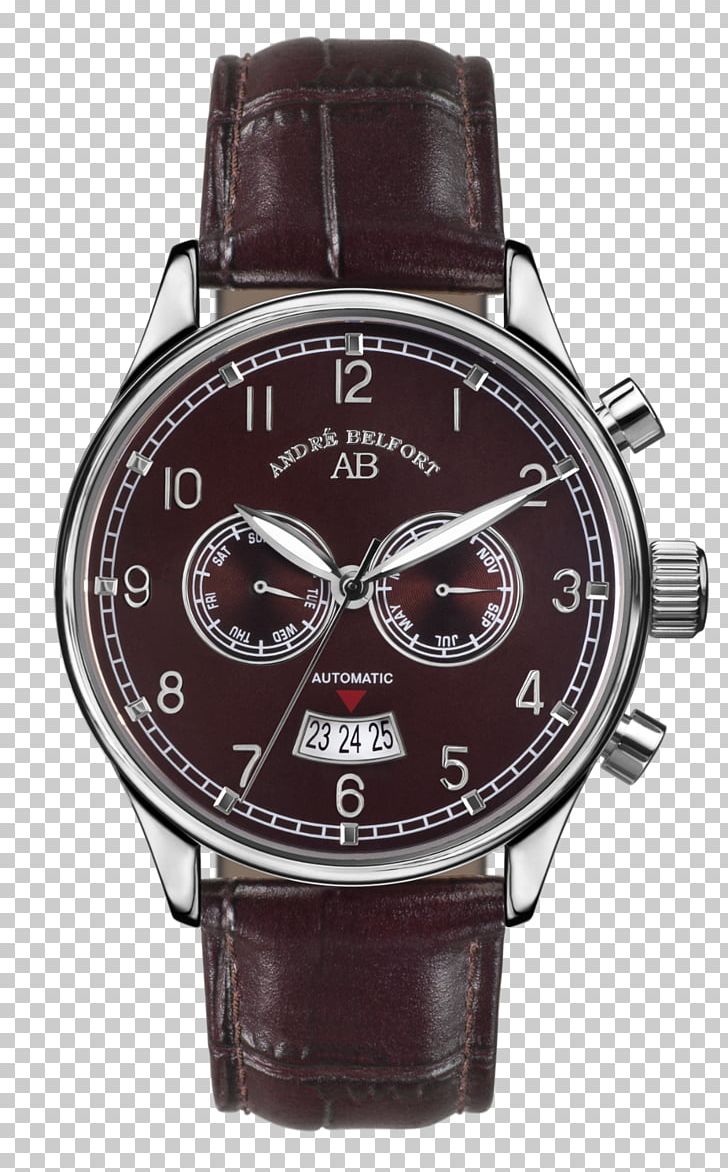 Watch Steel Montblanc Chronograph Clock PNG, Clipart, Accessories, Automatic Watch, Brand, Brown, Chronograph Free PNG Download