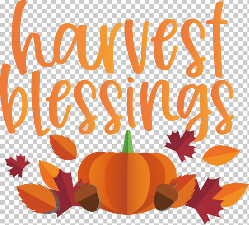HARVEST BLESSINGS Harvest Thanksgiving PNG, Clipart, Autumn, Cricut, Harvest, Harvest Blessings, Text Free PNG Download
