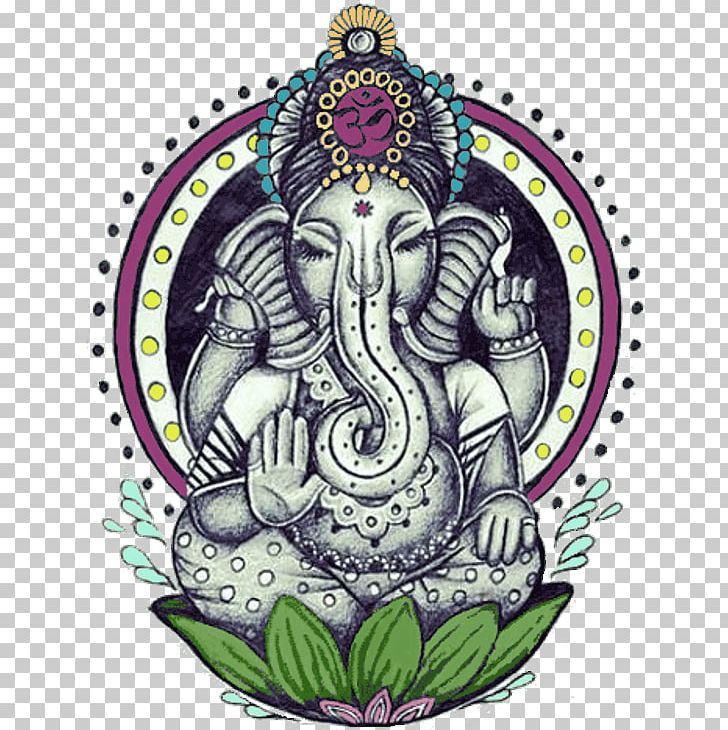 Ganesha Tattoo Drawing Ganesh Chaturthi Hinduism PNG, Clipart, Art, Blackandgray, Buddhism, Chaturthi, Color Free PNG Download