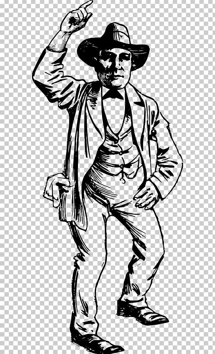 Cowboy PNG, Clipart, Artwork, Black, Black And White, Cartoon, Clothing Free PNG Download