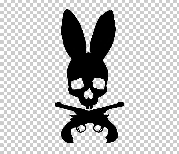 Rabbit T-shirt Silhouette TeePublic PNG, Clipart, Animals, Artist, Black, Black And White, Bone Free PNG Download