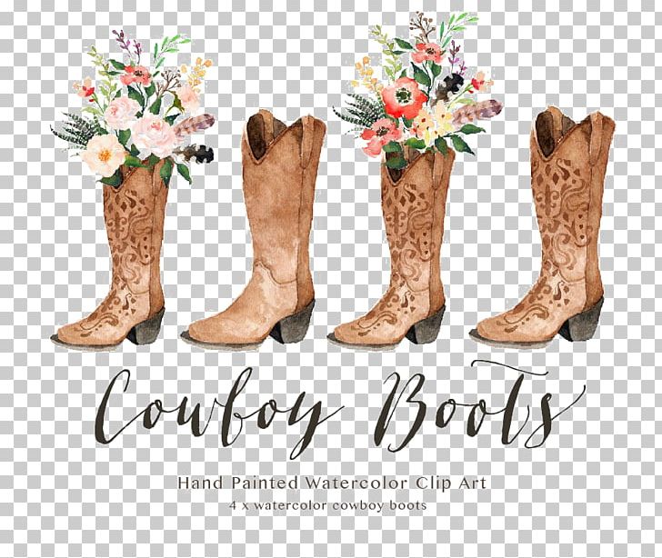 Cowboy Boot Cowboy Hat Watercolor Painting PNG, Clipart, Accessories, Ariat, Boot, Cowboy, Cowboy Boot Free PNG Download