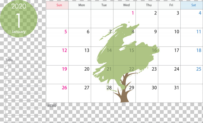 January 2020 Calendar January Calendar 2020 Calendar PNG, Clipart, 2020 Calendar, Diagram, Green, January 2020 Calendar, January Calendar Free PNG Download