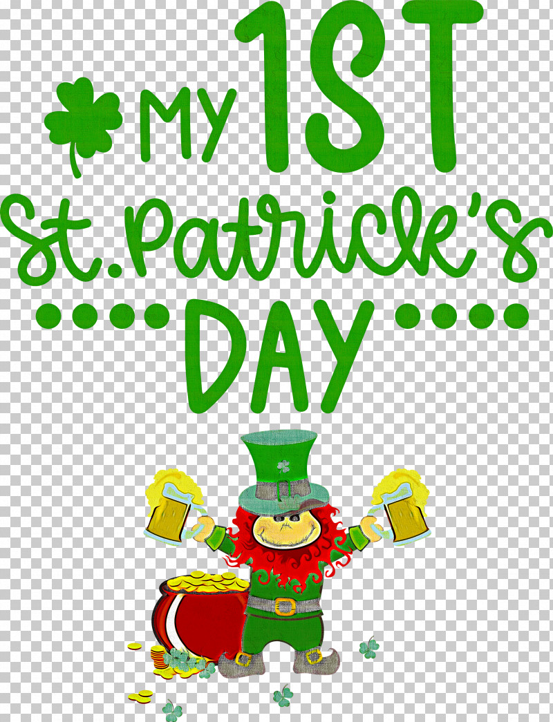 My 1st Patricks Day Saint Patrick PNG, Clipart, Cartoon, Character, Christmas Day, Christmas Ornament, Christmas Ornament M Free PNG Download