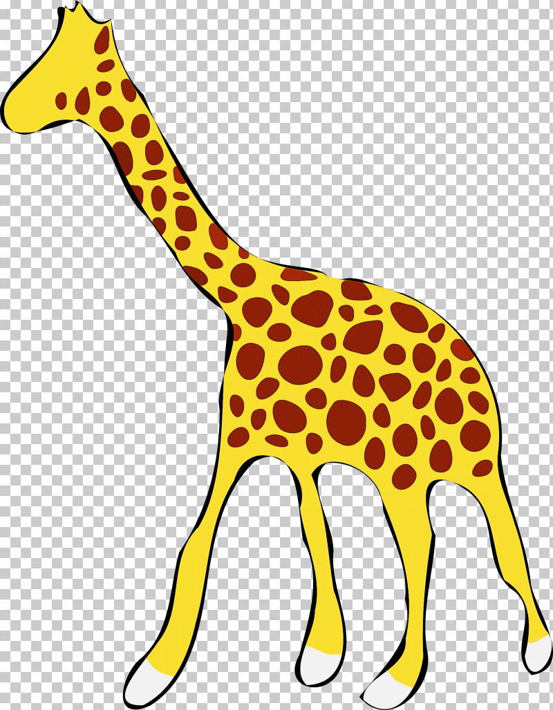 Giraffe Giraffidae Yellow Wildlife Animal Figure PNG, Clipart, Animal Figure, Giraffe, Giraffidae, Snout, Wildlife Free PNG Download