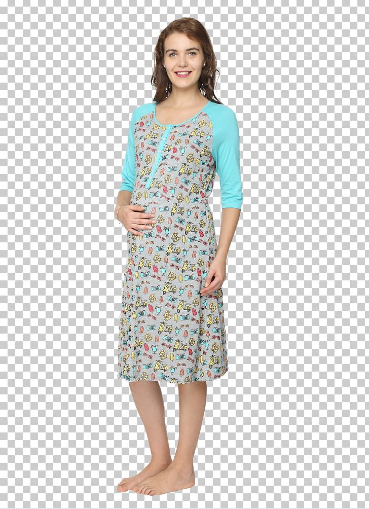 Nightwear Sleeve Dress Neck PNG, Clipart, Aqua, Clothing, Day Dress, Dress, Neck Free PNG Download