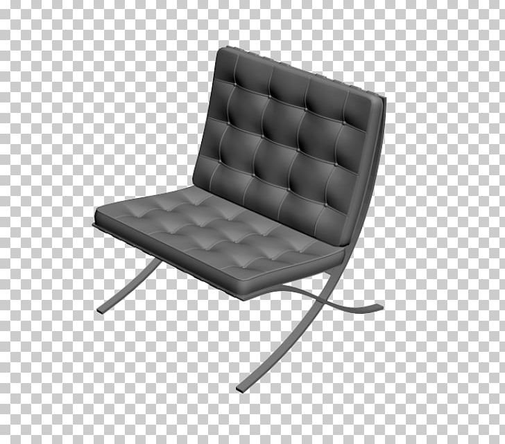 Barcelona Chair Autodesk 3ds Max .3ds .dwg PNG, Clipart, 3d Computer Graphics, 3d Modeling, 3ds, Angle, Armrest Free PNG Download