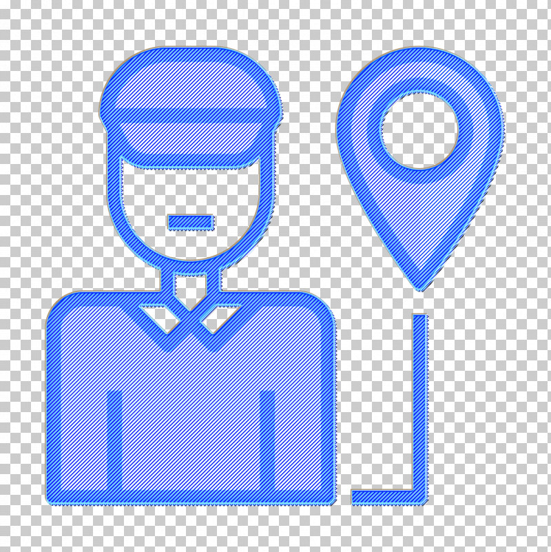 Delivery Man Icon Maps And Location Icon Logistic Icon PNG, Clipart, Blue, Delivery Man Icon, Electric Blue, Line, Logistic Icon Free PNG Download