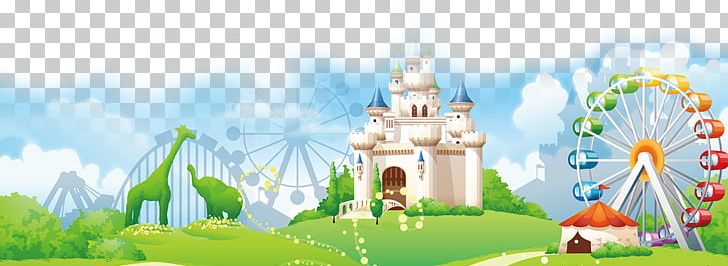 Amusement Park Cartoon PNG, Clipart, Boy Cartoon, Building, Buildings, Cartoon Building, Cartoon Character Free PNG Download