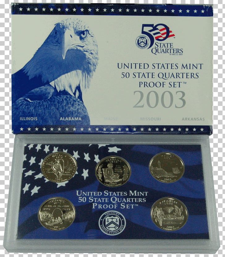 Proof Coinage United States Mint 50 State Quarters PNG, Clipart, 50 State Quarters, Cash, Coin, Coin Set, Currency Free PNG Download