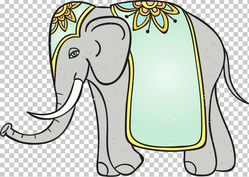 Indian Elephant PNG, Clipart, African Elephants, Area, Behavior, Cartoon, Character Free PNG Download