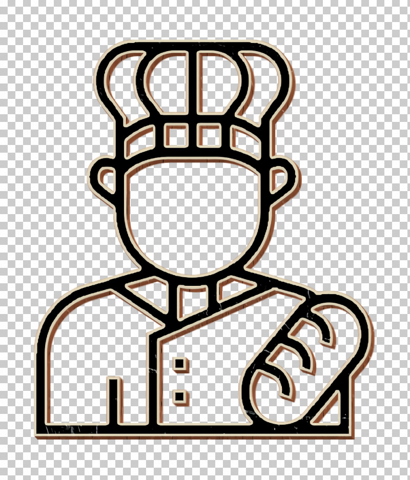 Jobs And Occupations Icon Baker Icon PNG, Clipart, Baker Icon, Coloring Book, Jobs And Occupations Icon, Line Art Free PNG Download