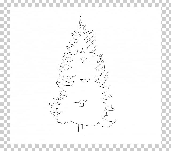 Spruce Christmas Tree Fir Christmas Ornament Pine PNG, Clipart, Black And White, Branch, Branching, Christmas Day, Christmas Decoration Free PNG Download