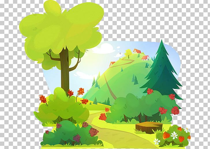 Cartoon Forest Drawing Illustration PNG, Clipart, 3d Computer Graphics, Anamorphosis, Art, Ball, Cartoon Character Free PNG Download