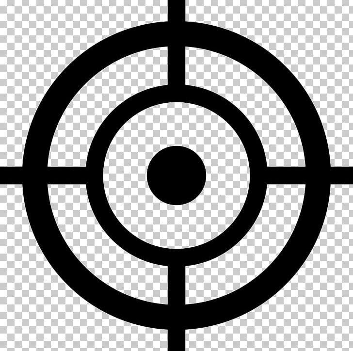 Computer Icons Shooting Target PNG, Clipart, Area, Black And White, Circle, Computer Icons, Fotolia Free PNG Download