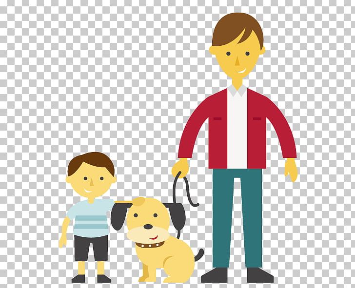 Dog Father PNG, Clipart, Animals, Boy, Cartoon, Child, Conversation Free PNG Download