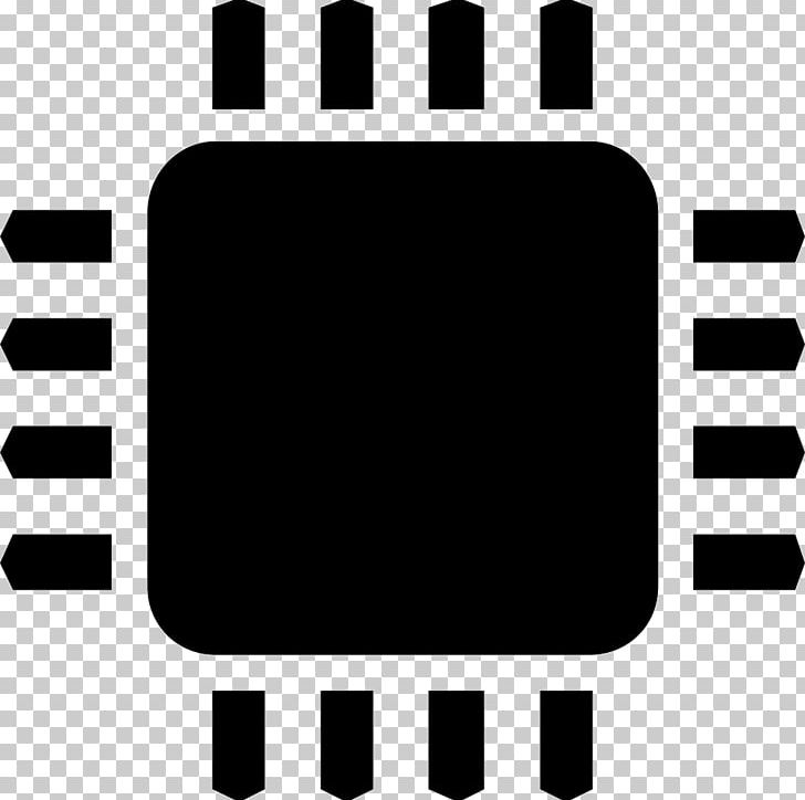 Computer Icons Central Processing Unit Integrated Circuits & Chips PNG, Clipart, Black, Black And White, Brand, Central Processing Unit, Computer Hardware Free PNG Download