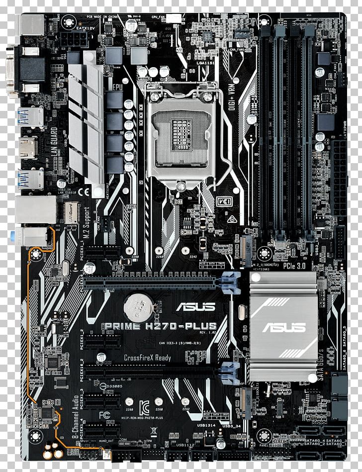 LGA 1151 ATX Motherboard PCI Express DDR4 SDRAM PNG, Clipart, Atx, Central Processing Unit, Computer Accessory, Computer Case, Computer Component Free PNG Download