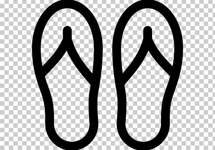 Slipper Flip-flops Computer Icons Footwear Shoe PNG, Clipart, Area, Black And White, Circle, Computer Icons, Encapsulated Postscript Free PNG Download