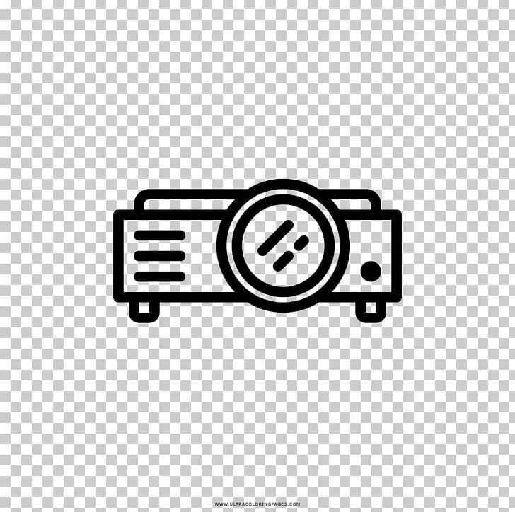 Multimedia Projectors Drawing Computer Icons Projection Screens PNG, Clipart, Angle, Automotive Lighting, Black And White, Brand, Computer Icons Free PNG Download