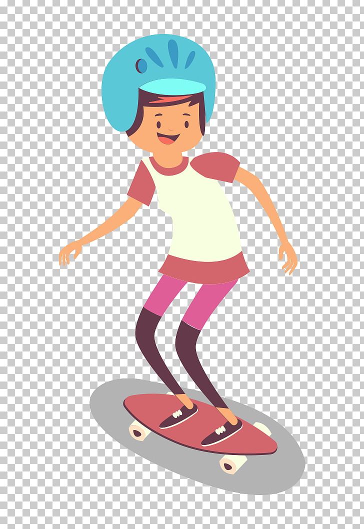Female Skateboard PNG, Clipart, Animation, Boy, Cartoon, Child, Encapsulated Postscript Free PNG Download