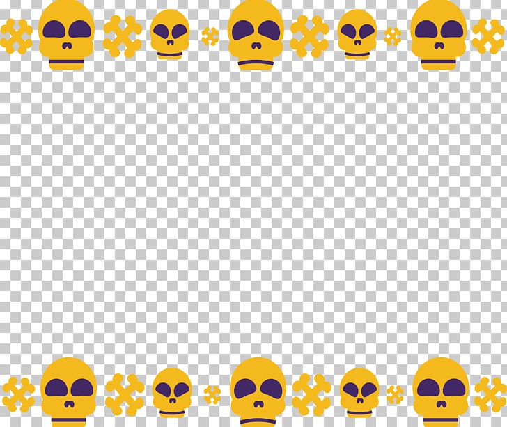 Yellow Skeleton Border PNG, Clipart, Area, Atmosphere, Border, Color, Computer Icons Free PNG Download