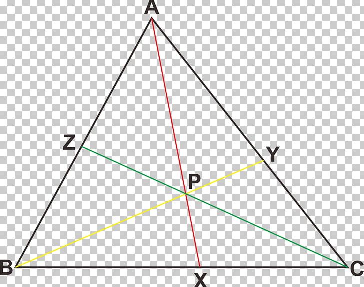 Triangle Ceva's Theorem Mathematics Geometry Area PNG, Clipart,  Free PNG Download