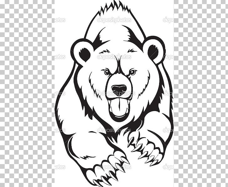 Polar Bear American Black Bear Giant Panda Grizzly Bear PNG, Clipart, American Black Bear, Animals, Art, Black, Carnivoran Free PNG Download