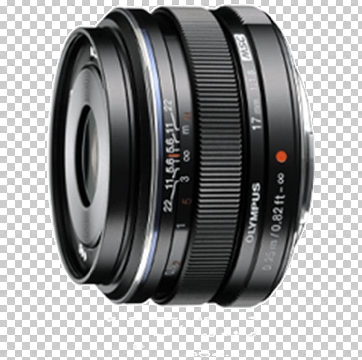 Micro Four Thirds System Camera Lens Olympus M.Zuiko Digital 17mm F/1.8 PNG, Clipart, Autofocus, Camera Lens, Lens, Nero, Olympus Corporation Free PNG Download