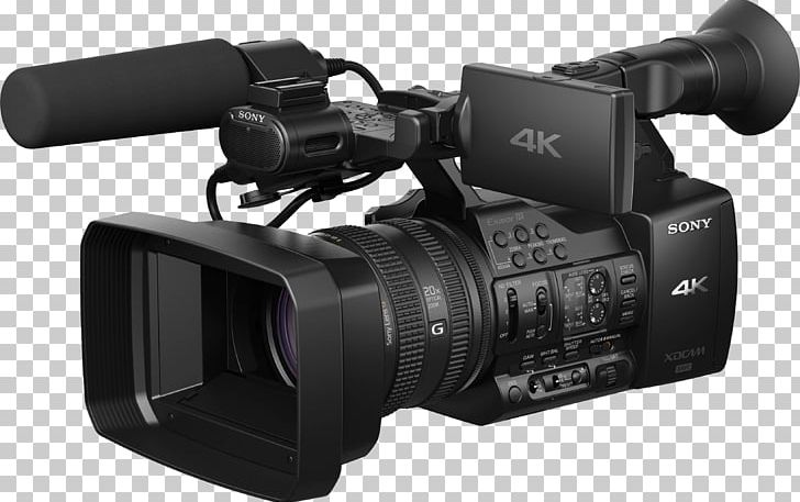 4K Resolution Sony XDCAM Video Camera XAVC PNG, Clipart, 1080p, Accessories, Camera Lens, Compact, Electronics Free PNG Download