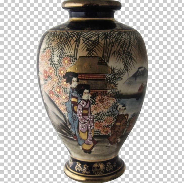 Vase Ceramic Pottery Satsuma Ware Paint PNG, Clipart, Artifact, Ceramic, Cobalt, Cobalt Blue, Decorative Arts Free PNG Download