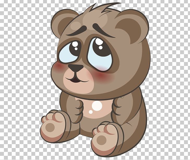 Bear Emoticon Emoji PNG, Clipart, Animals, Bear, Big Cats, Carnivoran, Cartoon Free PNG Download