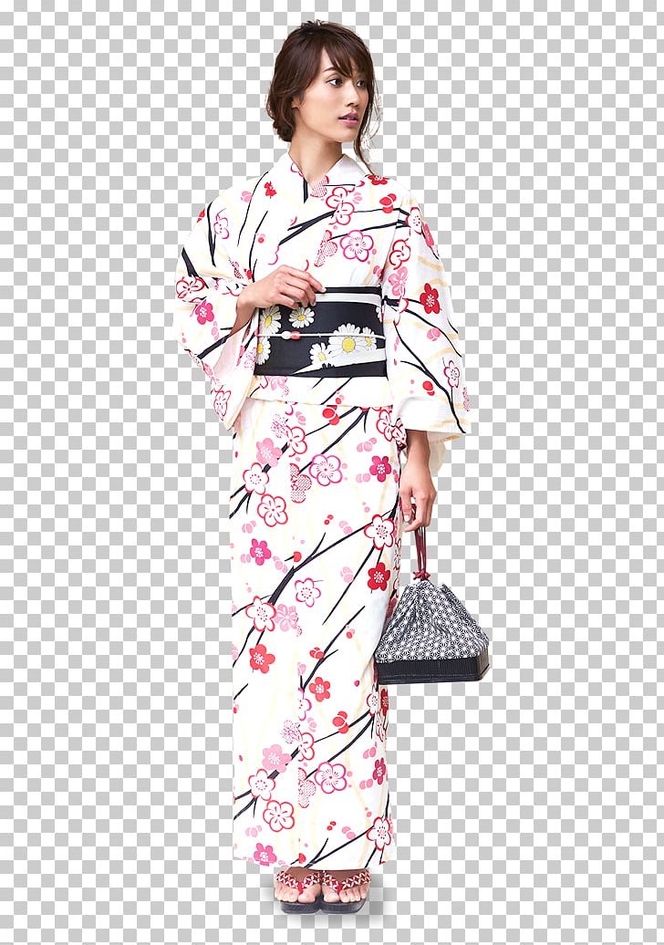 Kimono Pink Yukata Obi Cream PNG, Clipart, Clothing, Costume, Cream, Day Dress, Dress Free PNG Download