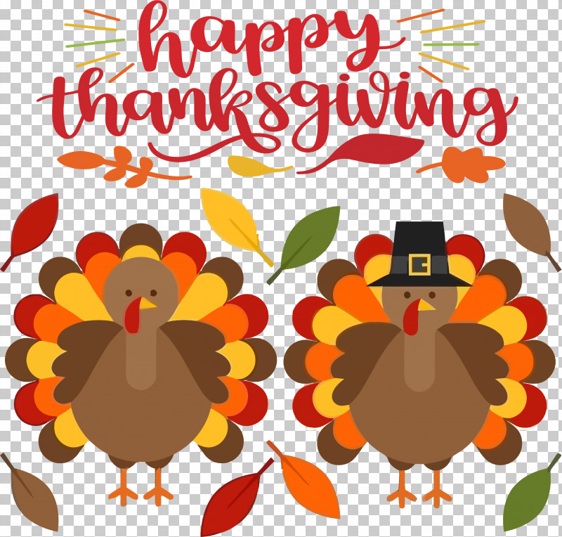 Happy Thanksgiving Turkey PNG, Clipart, Cartoon, Domestic Turkey, Drawing, Happy Thanksgiving, Painting Free PNG Download